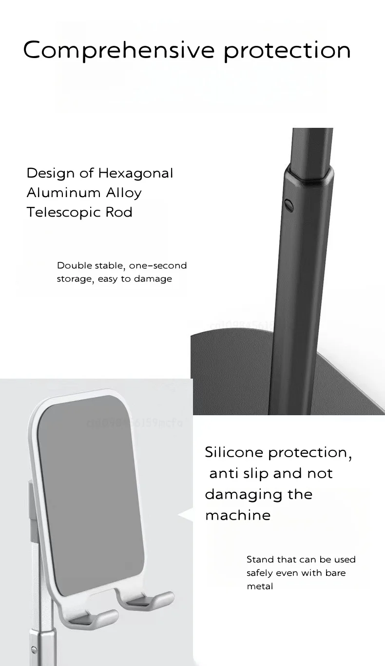 متعددة الوظائف قابل للسحب حامل هاتف المحمول للبث ا...