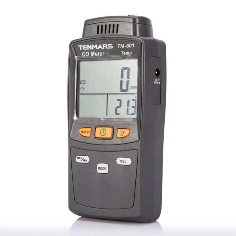 

TENMARS TM-801 CO Meter Carbon monoxide detector
