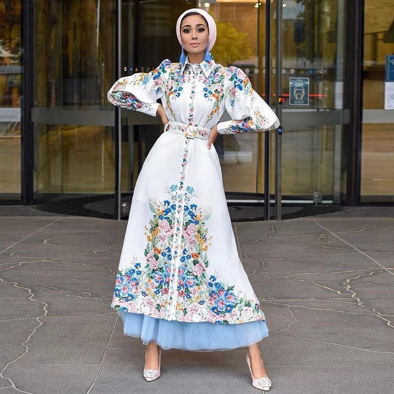 

Arab Malaysia Southeast Asia Indonesia Ankle-Length Robe Dress