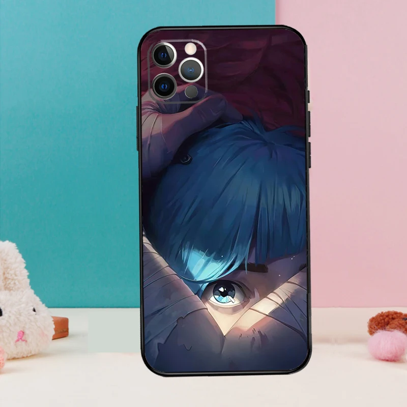 Arcane Jinx Vi Anime Silicone Bumper Phone Case