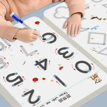 Magical Tracing Workbook – Montessori Pen Control Training 1