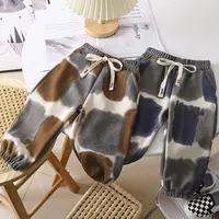 Boys Pants 2023 Autumn Winter Trousers for Kids Fashion Camouflage Children Joggers Baby Harem Pant Casual Clothing 2