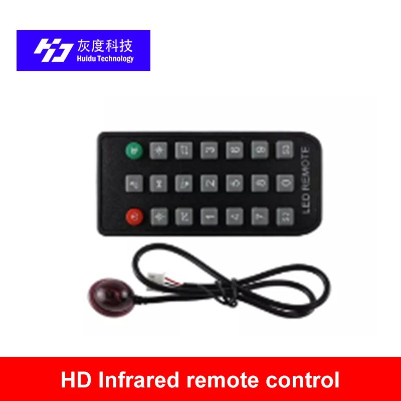 Huidu Infrared Remote Control for HD-U63/U64/W63/W64/W66/E62/E63/E64/WF4 Single Color Led Control Card