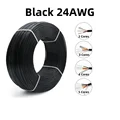 Black 24AWG