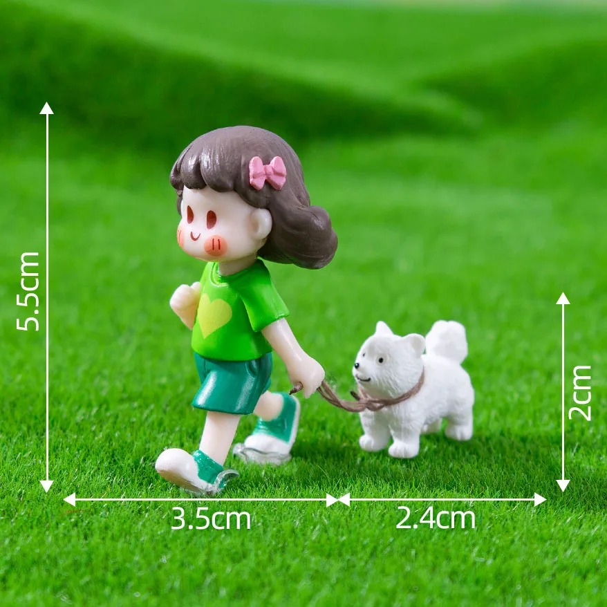 Romantic Miniature Couple Figurines for Wedding Decor and Valentine's Day Gift