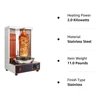 EB25 Electric Shawarma Machine Commercial Turkey Doner Roaster Oven Kebab Machine 2