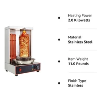 EB25 Electric Shawarma Machine Commercial Turkey Doner Roaster Oven Kebab Machine 2
