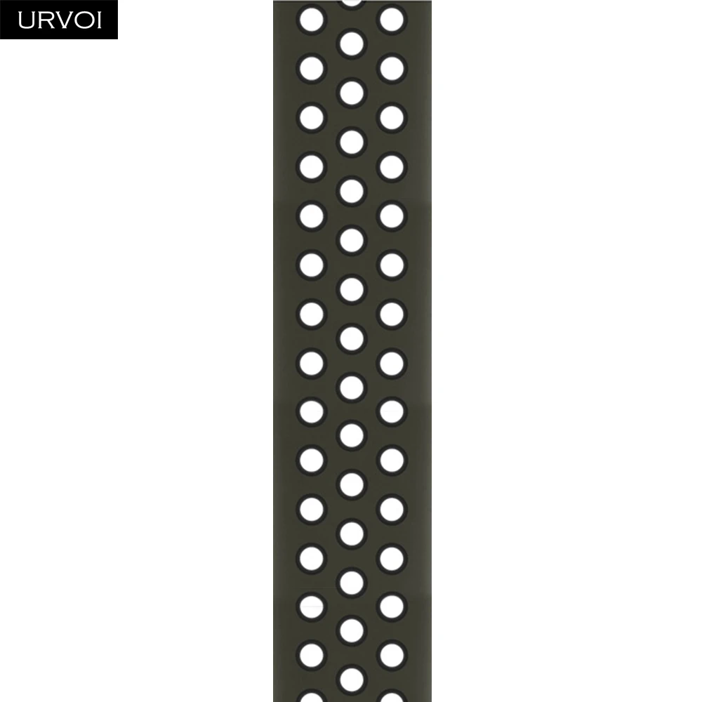 URVOI Sport Band - Double Color Silicone with Breathable Holes
