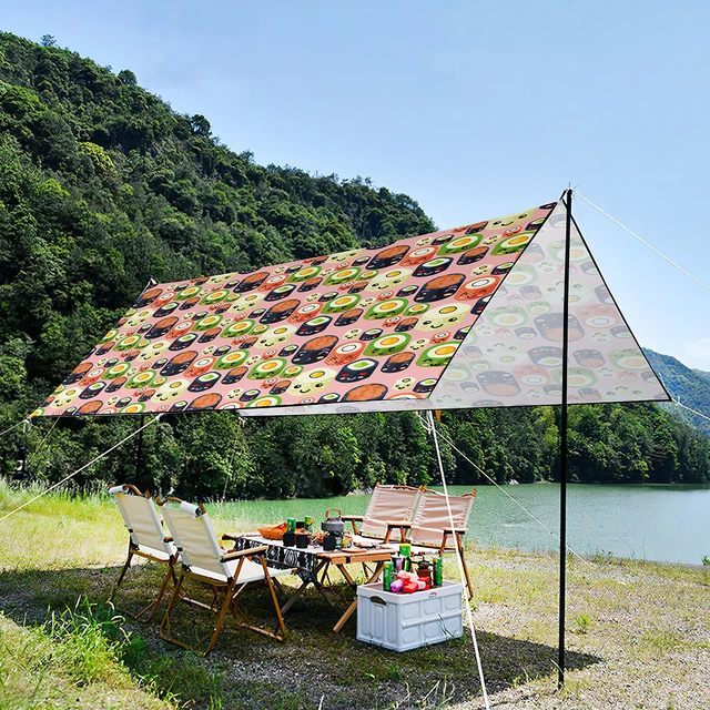 Japanese Sushi Sunshade Canopy: Your Portable Shelter for Outdoor Adventures