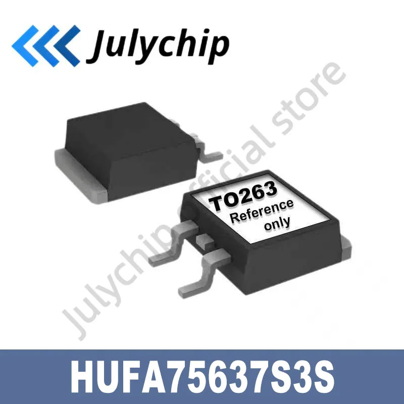 

HUFA75637S3S NEW ORIGINAL N-Channel 100 V 44A (Tc) 155W (Tc) Surface Mount D²PAK (TO-263)