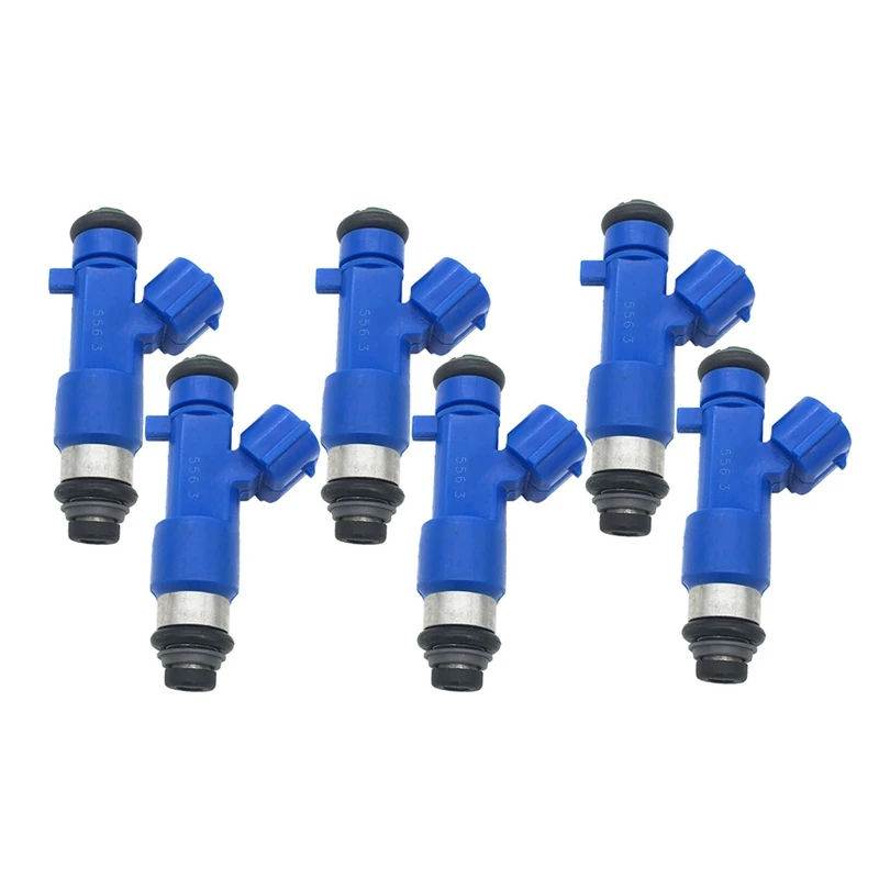

16600-38B0A 6Pcs Fuel Injectors Accessories For Nissan GT-R 2009-2020 3.8L V6 Turbo