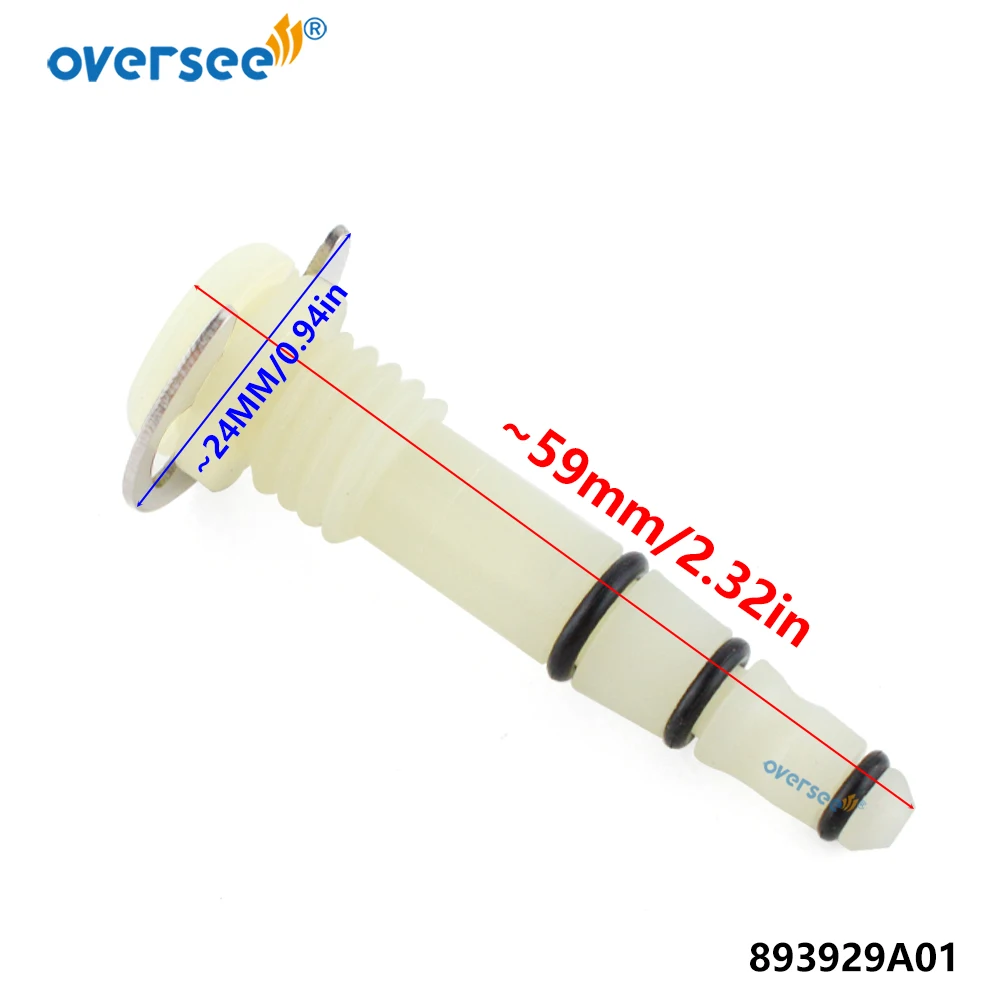 893929A01 Relief Valve outboard motor relief valve for Mercury Mariner Force 30-300HP Outboard Motor Tilt Trim Assy Repair 893929A01; 813442A2