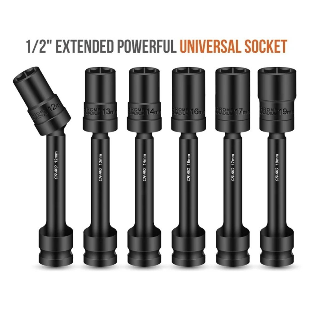 

1 шт. Шестигранная головка 1/2 головка ударный ключ Шестигранная головка адаптер гаечный Ключ конвертер 12 мм 13 мм 14 мм 15 мм 16 мм 17 мм 18 мм 19 мм