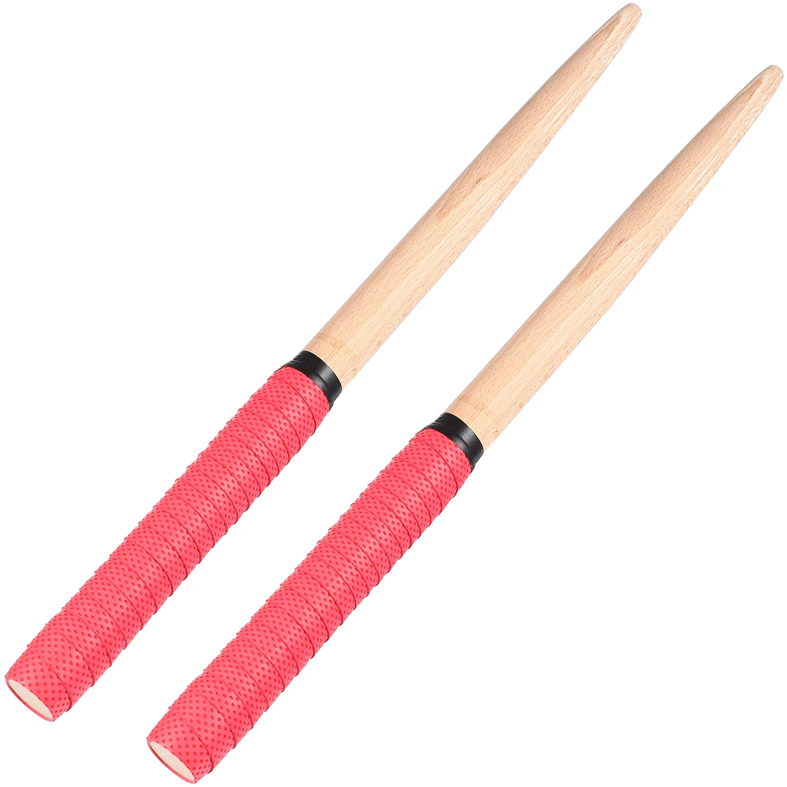 

1 Pair Drumsticks Portable Wood Drum Sticks Lightweight Handle Sticks for Drum