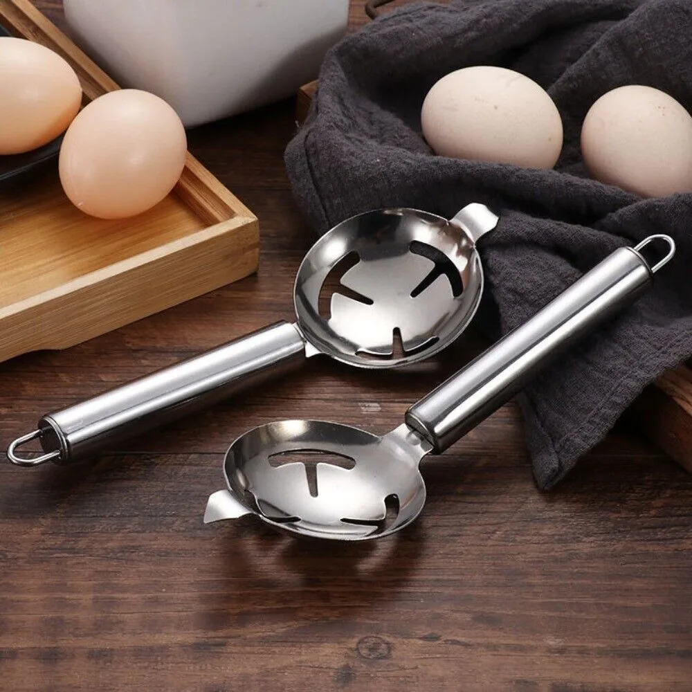 Kitchen Tools Egg Liquid Separator Household Baking Gadgets Egg White Separator Tools Stainless Steel Eggs Yolk Filter