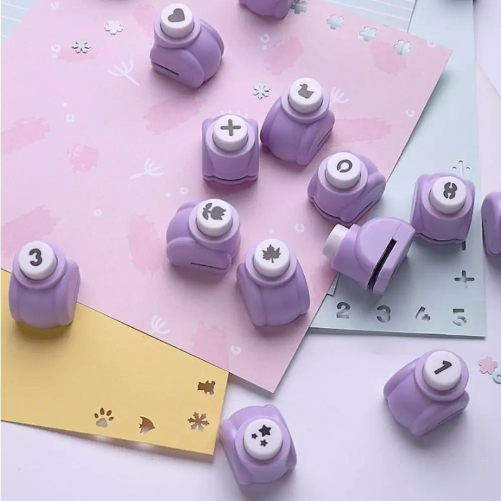 Crafts Tool Paper Trimmer Paper Cutter Children Toys DIY Hole Puncher Gift Card Punches Embossing Punches Mini Puncher