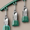Drying rack sock clip outdoor drying rack Windproof dip plastic clip drying rack Dip plastic coat rack household non-slip jacket 4