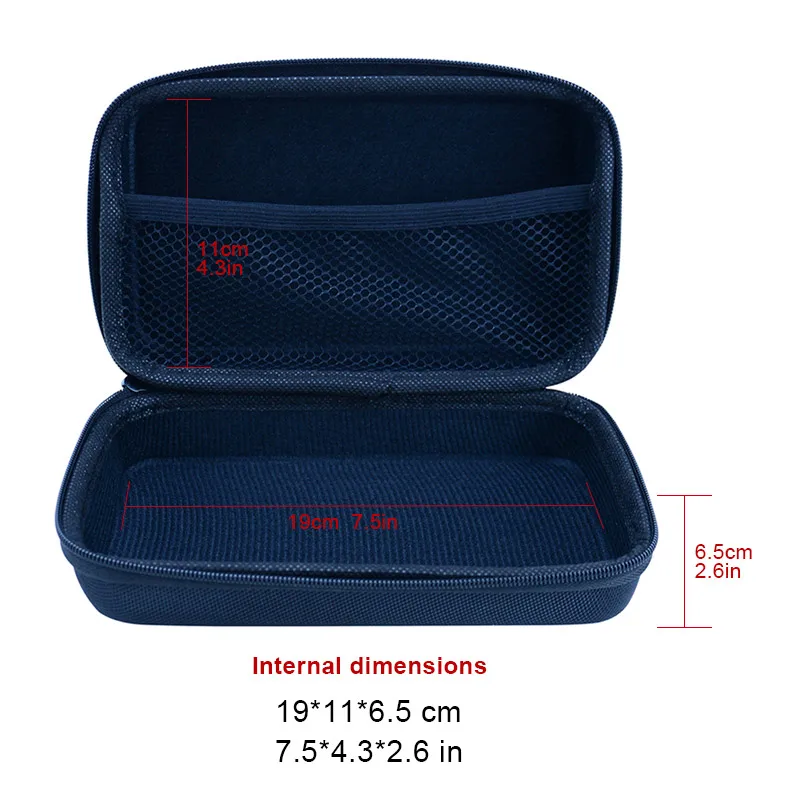 Xin ׽ ƼͿ ϵ EVA  ̽, ޽ ĳ  ,   Ŀġ ڽ, 200*120*70mm, 7.9*4.7*2.8 ġ