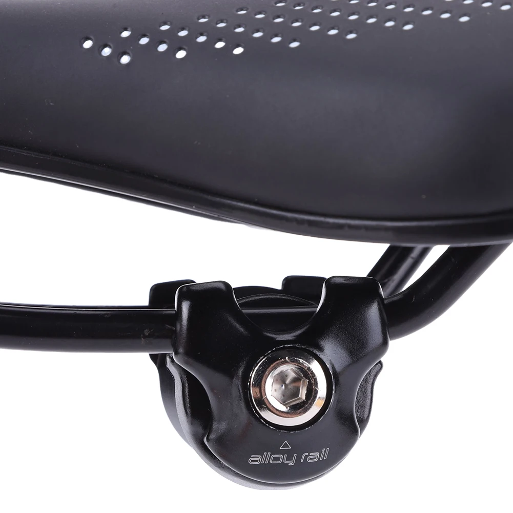 Carbon Rail Cushion Bike Seatpost Clamp for Oval Round Clips Black