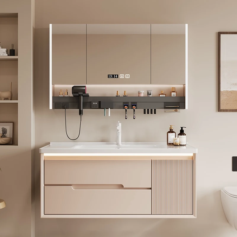 Washbasin Vintage Bathroom Vanities Vanity Drawer Light Toilet Bathroom Vanities Storage Shower Mueble Organizador Furniture