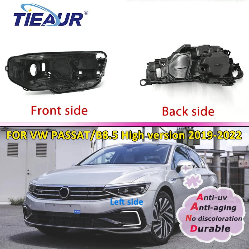 

Основание фары стандартный корпус передней автомобильной фары и премиум-класса для Passat B8.5 2019 2010 2021 2022, замена заднего чехла