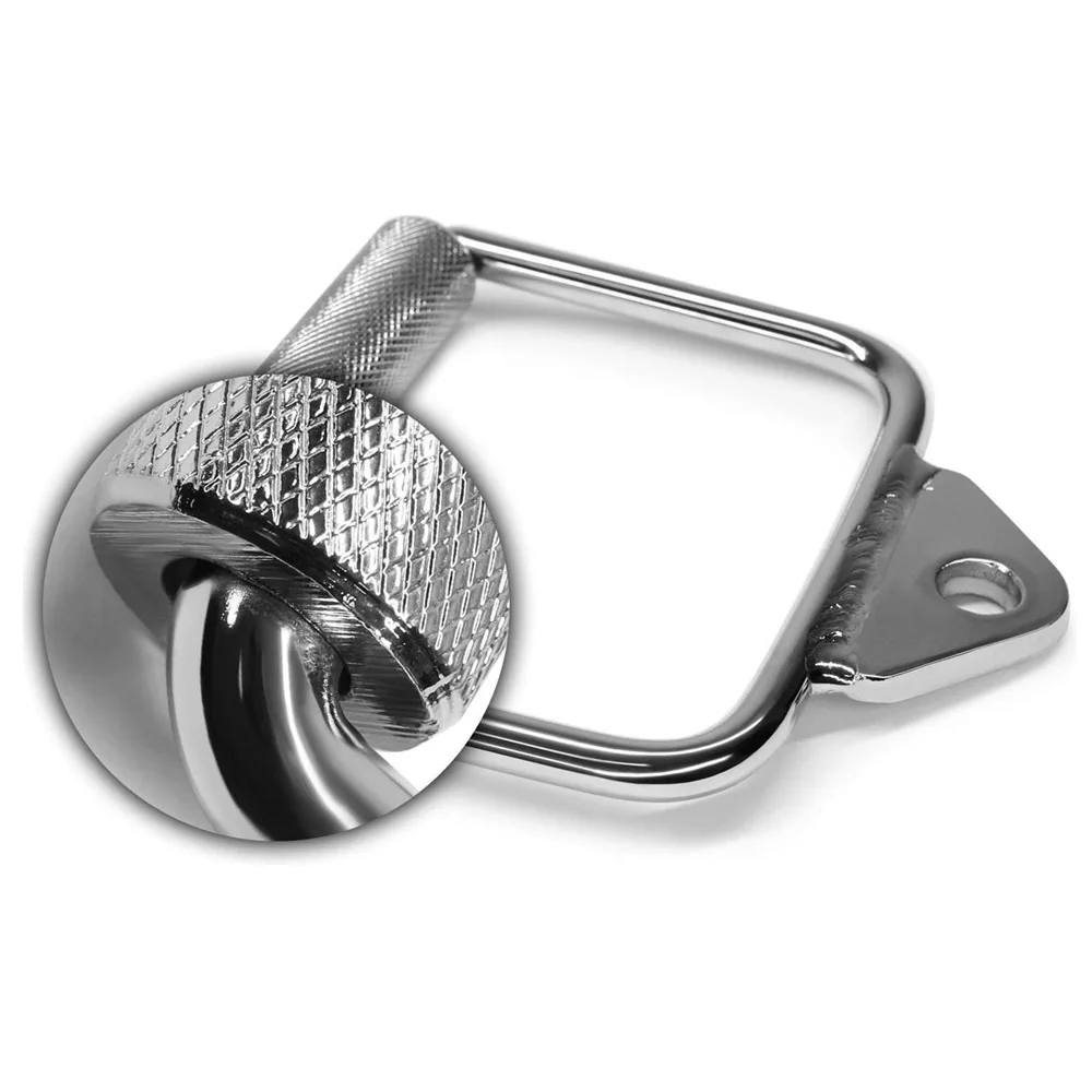 Cable Machine Handle Attachments D Handle Heavy Duty Clips LAT Pull Down Metal Grips Pulley Workouts Home Gym Equipment gym accessories,fitness workout handle