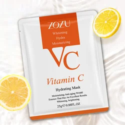VC Moisturizing Essence Facial Mask Anti-Aging Hydrating Skin care Nourishing Combo Beauty Smoothing Brighten Slik Face masks