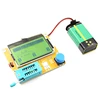 1Set 328 Graphical Transistor Tester NPN PNP Diode Triode Capacitor ESR MOSFET Resistance Sense LCD Display Checker ABS 4