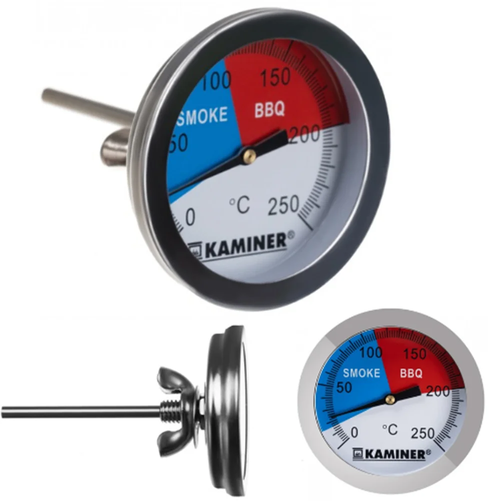 

Stainless Steel BBQ Grill Thermometer Gauge Sensor Cooking Tools Meat Kitchen Food Temperature Meter For Outdoor Camping