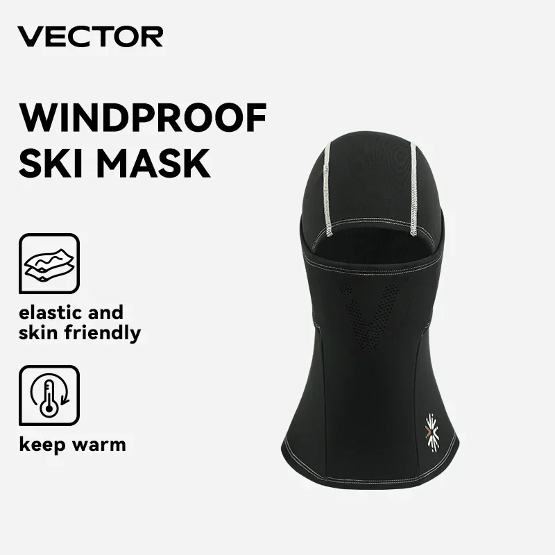 VECTOR Winter Cycling Mask Fleece Thermal Keep Warm Windproof Cycling Face Mask Balaclava Ski Fishing Skiing Hat Headwear