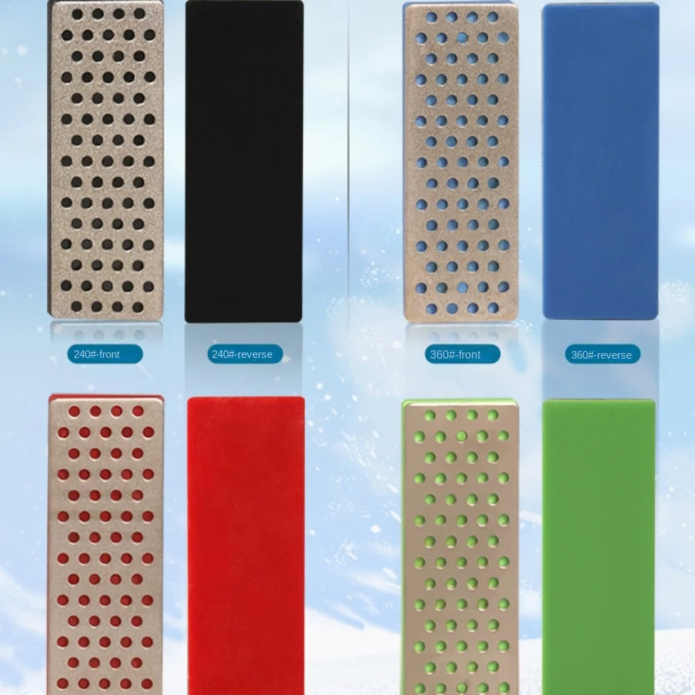 240 360 500 1000 Whetstone Block Ski Accessories Smooth Polish Skiing Sharpeners Grit Precision 4 Styles Snowboard Edger Alpine