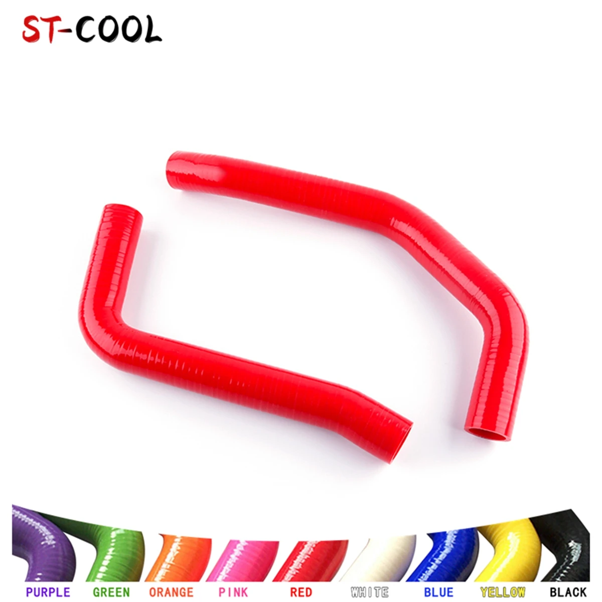 

For Toyota FJ Cruiser Tacoma 4Runner V6 4.0L Upper & Lower Radiator Silicone Hoses Tubes Pipe Kit 2Pcs 10 Colors