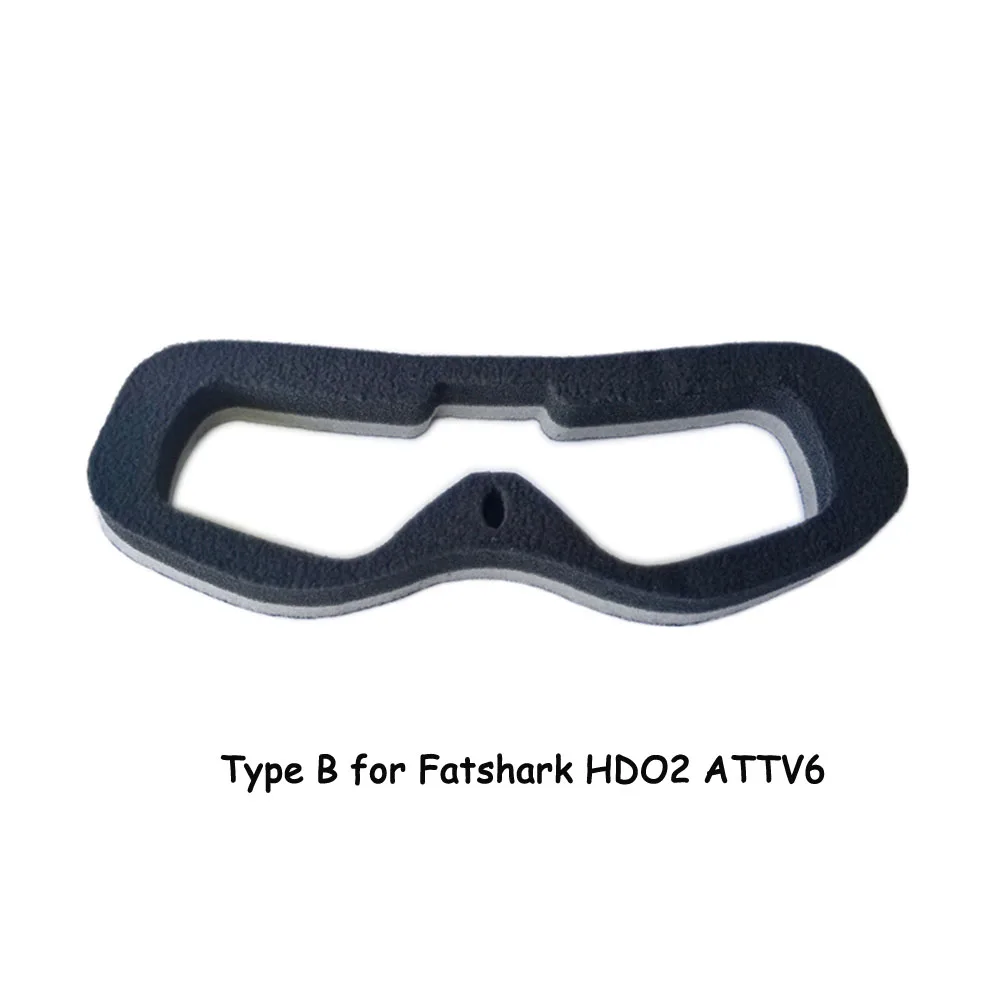 FPV-Masken-Kompatibel mit Filz und Velours für Fatshark HDO2 HDO Dominator