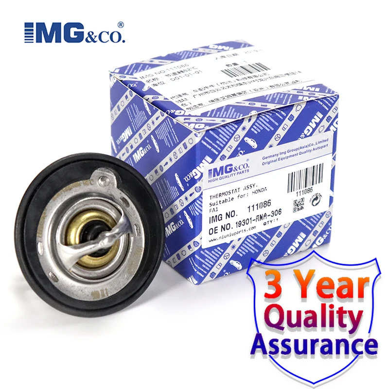 

IMG Engine Thermostat 19301-PAA-306 19301-PLC-315 19301-RNA-315 For Honda Civic Accord CRV, Fit, Insight, Odyssey ,1988-2018