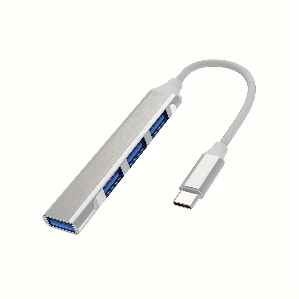4-Port Multi-Splitter Typ-C Hub USB-Adapter OTG für Xiaomi Lenovo MacBook 13 15 Air Pro PC - Computerzubehör
