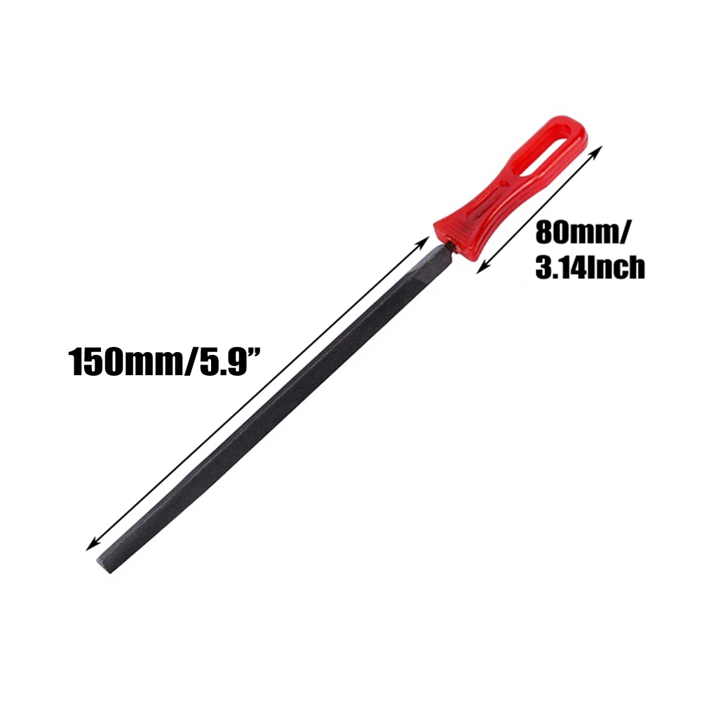Triangle Sharpening Files 8 Inch Triangle Steel File Set 3-Piece 8-Inch Triangle Steel Files ...