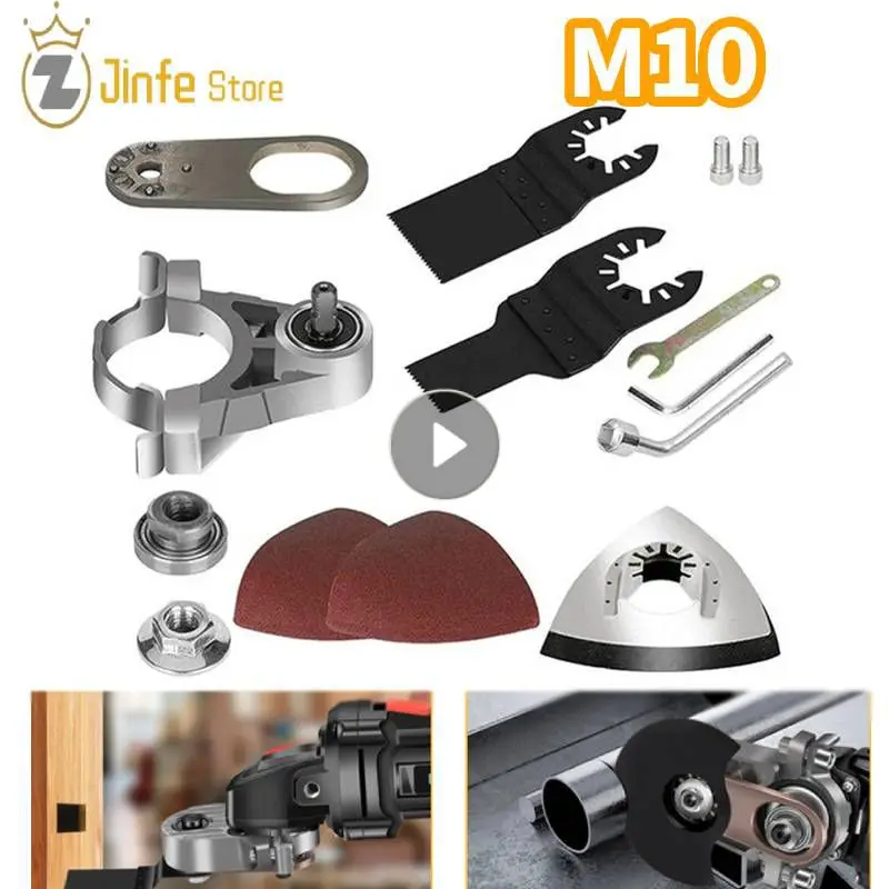 

M10 Angle Grinder Adapter Modification Accessories General Model Angle Grinder Modification Multipurpose Woodworking Tools Parts