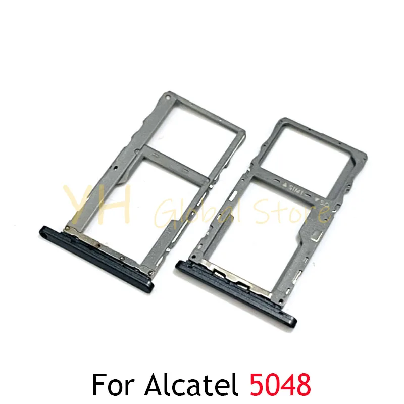 For Alcatel 3 3V 3X 3L 3C 2019 5029 5032 5053 5048 7 6062 1V 1X 2020 5007 Sim Card Slot Tray Holder Sim Card Repair Parts