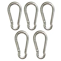 Scuba Diving 316 Stainless Steel Carabiner Clip Marine Grade Rowing Boats Kayak Snap Hook Spring Spring Snap 1