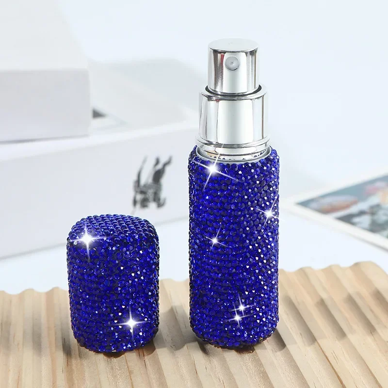 New 10ml Portable Mini Diamond Glass Refillable Perfume Bottles