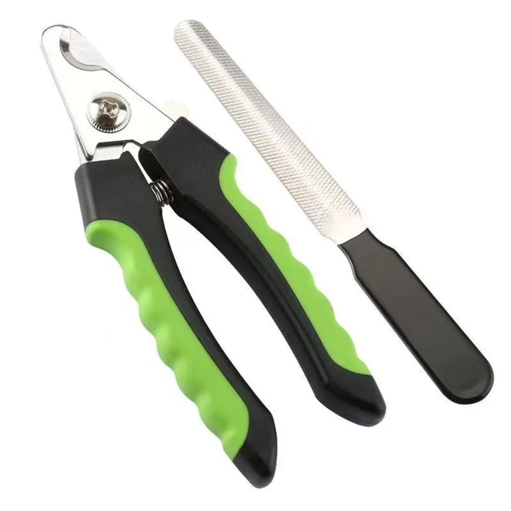 Dog Nail Clippers Sharpener Set pet nail clipper