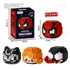 Marvel Venom Doll Building Blocks Deadpool Animal figure Model Small Particles Assembled DIY Puzzle boys girls birthday gifts 1
