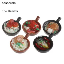 Miniature Dollhouse Chinese Cuisine Toy Set (Casserole)