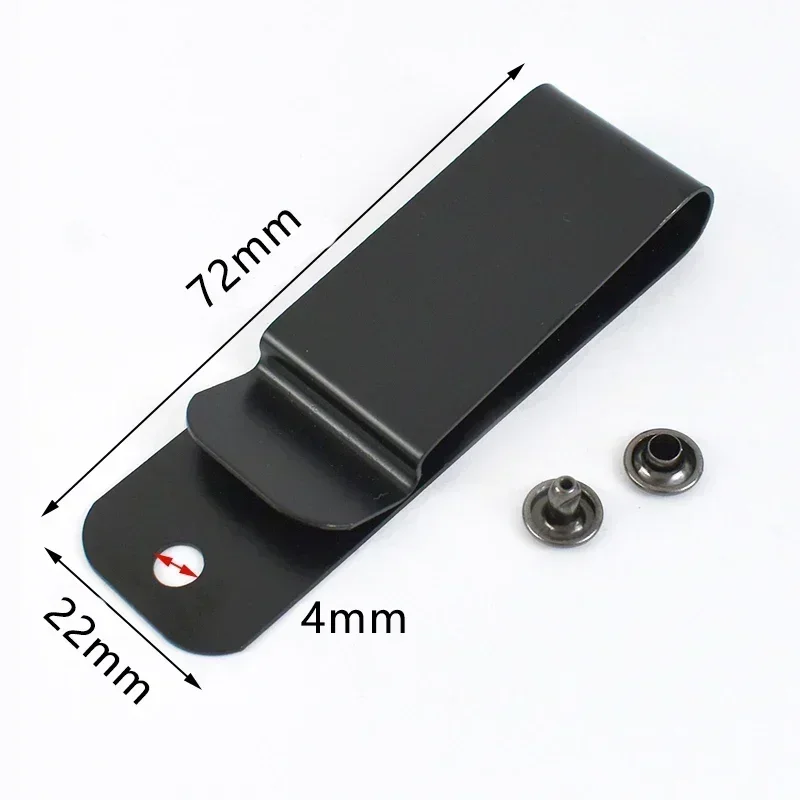 Durable Metal Belt Clips and Keychain Holder Accessories