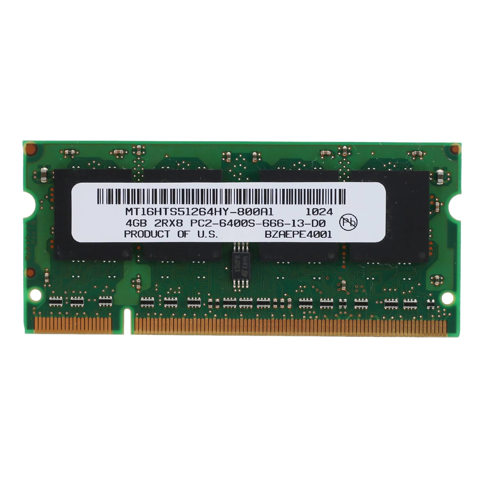 

4GB DDR2 Laptop Ram 800Mhz PC2 6400 SODIMM 2RX8 200 Pins for Intel AMD Laptop Memory with GL40 GM45 GS45 PM45 PM65