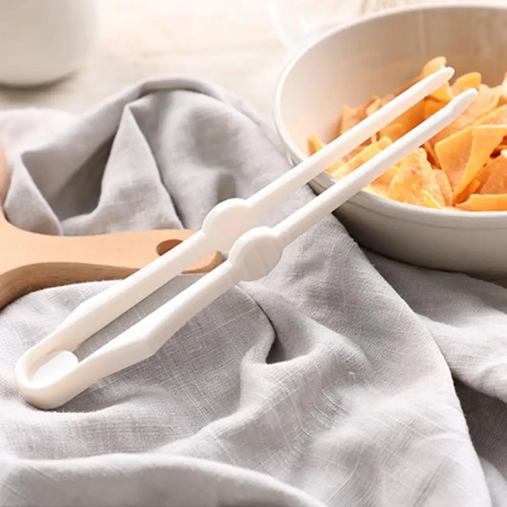 SnackFingerChopsticksPortablePotatoChipTongsSaladFoodClipEasy