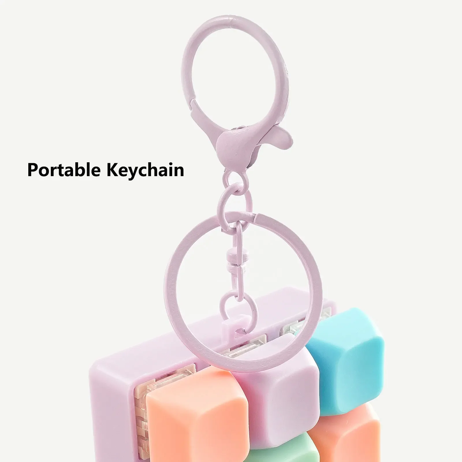 Stress-Relief Keychain: Adult Fidget Toy
