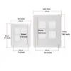 Screen Window Cat Door, Terrace Screen Door, Pet Door, Free Entry and Exit for Cats and Dogs, Magnetic Lockable Pet Screen Window Door, Dog Screen Window Door, High Quality Abs Material, Large and Small Size Optional, Simple Installation and Fast 2