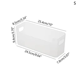 Wall - Mounted Adhesive Multifunctional Storage Rack and Organizer (S Clear)