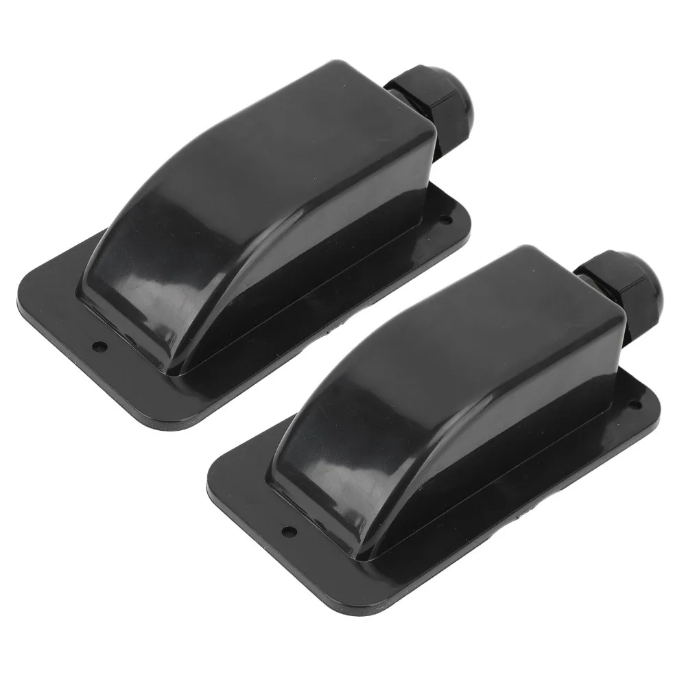Black ABS Solar Cable Entry Gland M20x1.5 IP68 Rated